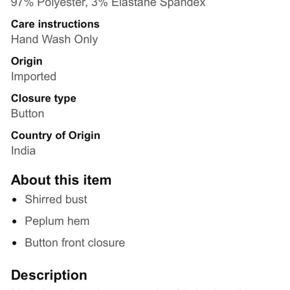 Guess Meri pink White Checkered SEERSUCKER Gingham Blouse M NWT - Picture 6 of 6